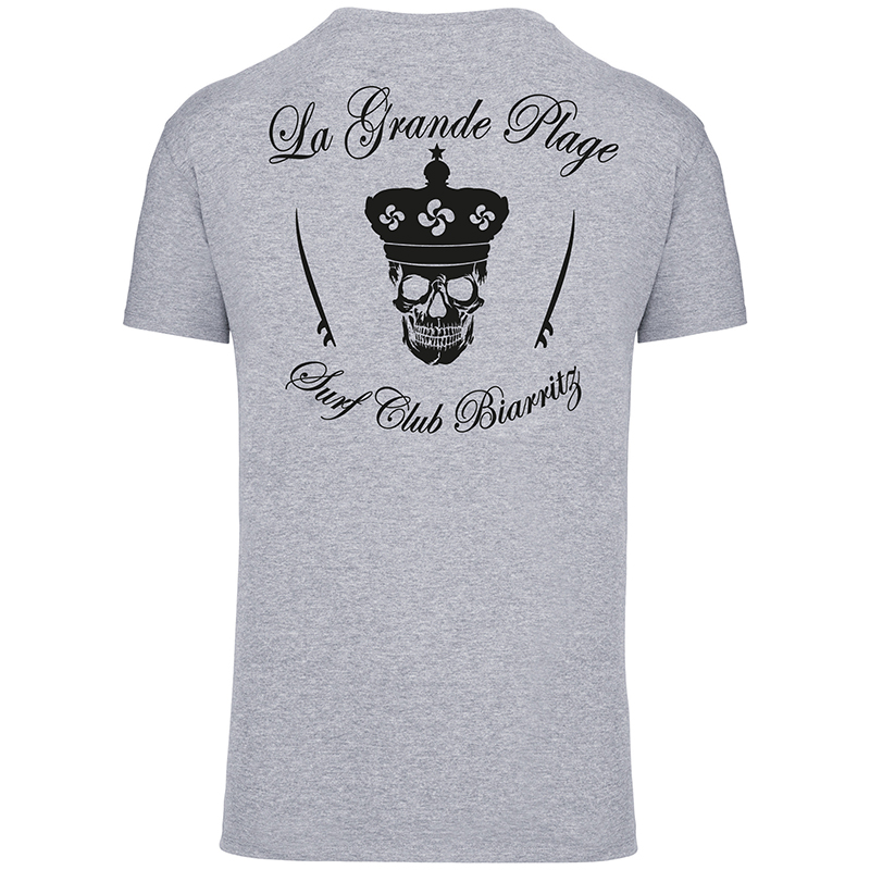 T-shirt Gris Oxford du Club – Image 2